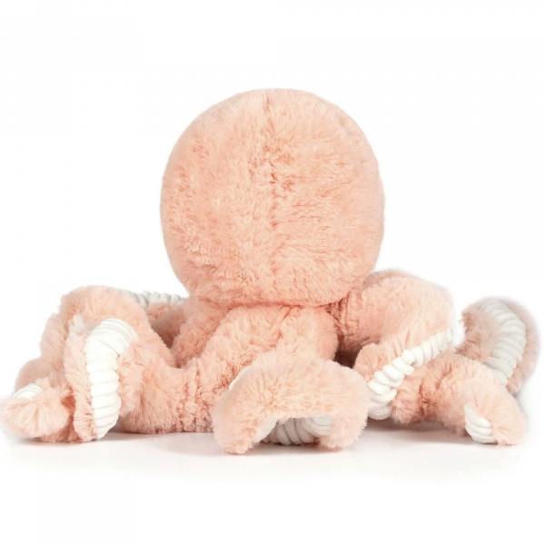 Peluche ultra douce poulpe 38 cm - rose des sables Ob designs
