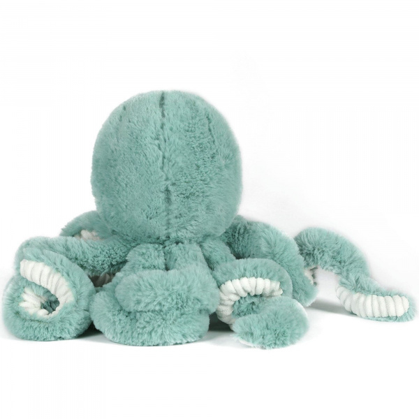 Peluche ultra douce poulpe 38 cm - bleu céladon Ob designs