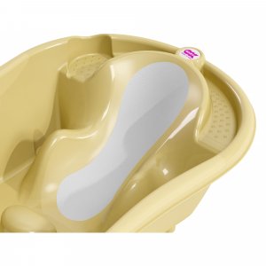 Baignoire onda evolution sans support jaune Okbaby