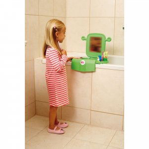 Petit lavabo space gris Okbaby