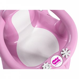 Anneau de bain rose Okbaby