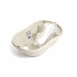 Baignoire onda evolution sans support blanc cassé beige Okbaby