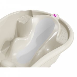 Baignoire onda evolution sans support blanc cassé beige Okbaby