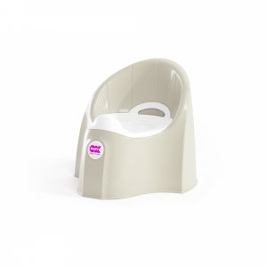 Pot pasha potty blanc cassé beige Okbaby