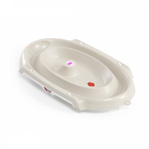 Baignoire onda slim pliante blanch cassé beige Okbaby