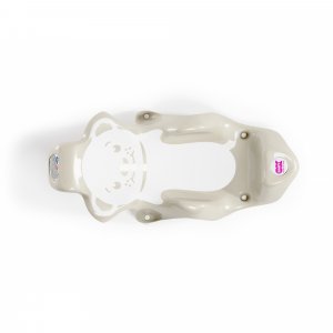 Transat de bain buddy blanc cassé beige Okbaby