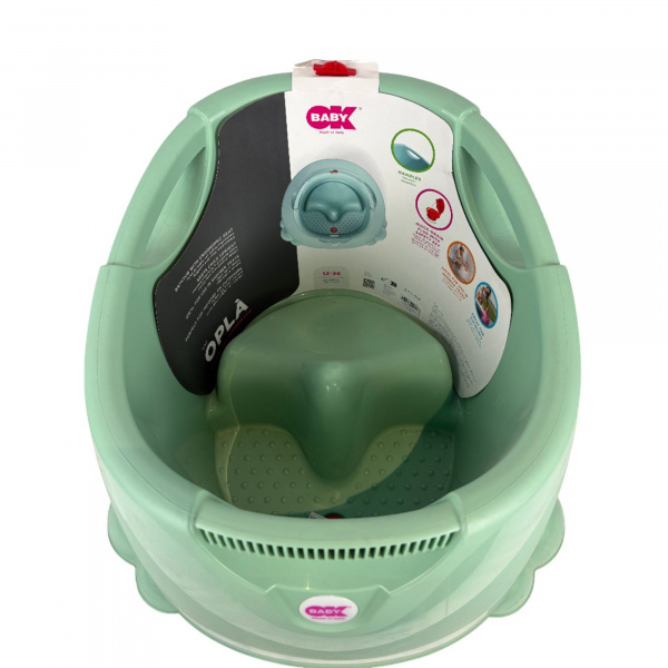 Les imparfaits - baignoire de douche opla vert Okbaby