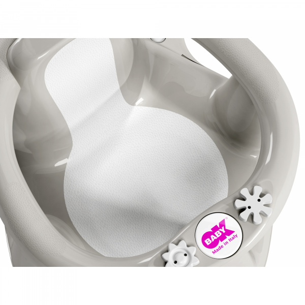 Anneau de bain gris Okbaby