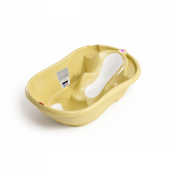 Baignoire onda evolution sans support jaune Okbaby
