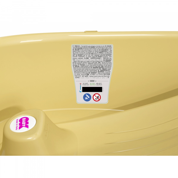 Baignoire onda baby jaune Okbaby