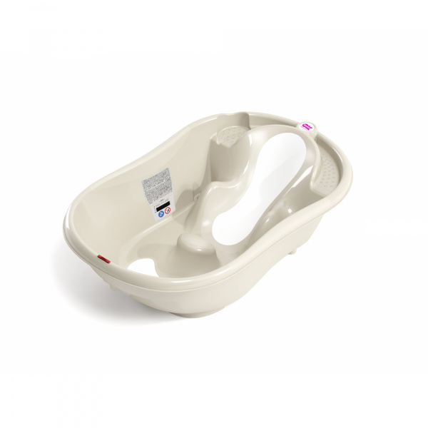 Baignoire onda evolution sans support blanc cassé beige Okbaby