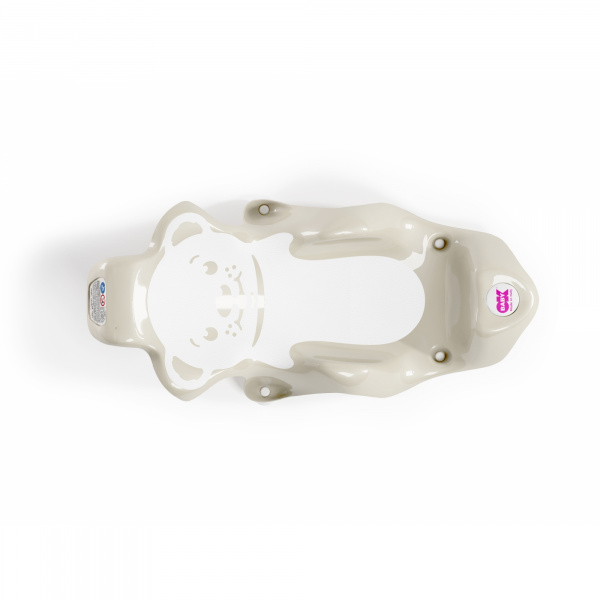 Transat de bain buddy blanc cassé beige Okbaby