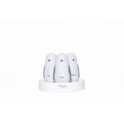 Trio de veilleuses pingouins à induction