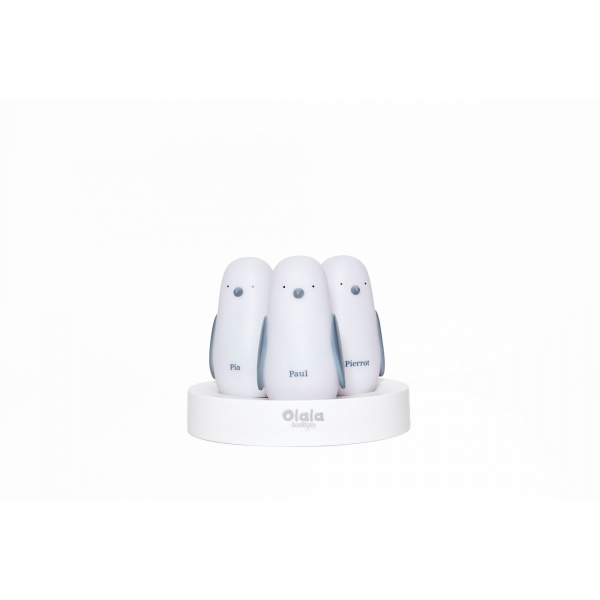 Trio de veilleuses pingouins à induction Olala boutique