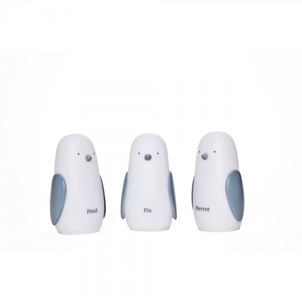 Trio de veilleuses pingouins à induction Olala boutique