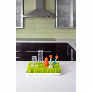 Grand égouttoir biberons lawn gazon vert Boon