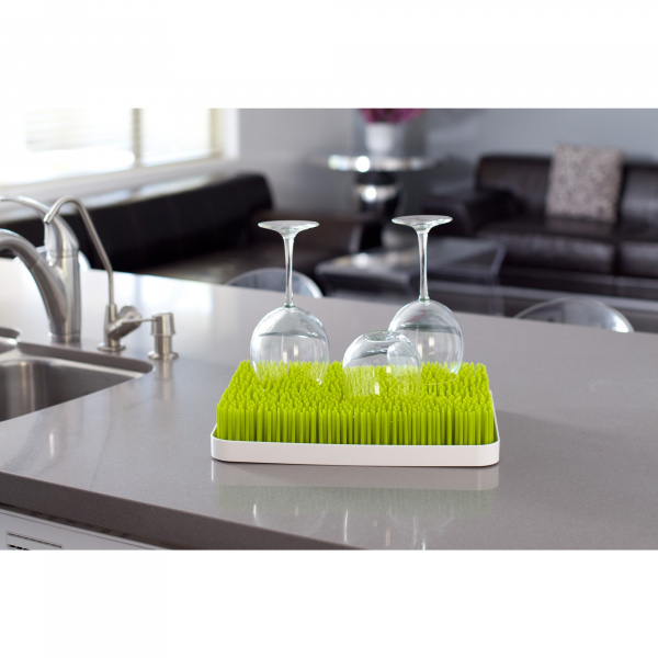 Grand égouttoir biberons lawn gazon vert Boon