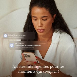 Caméra bébé connectée dream sight Owlet