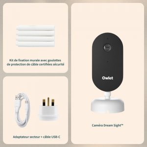 Caméra bébé connectée dream sight Owlet