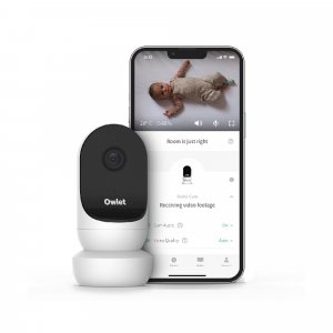 Babyphone audio avec vidéo cam 2 blanc Owlet