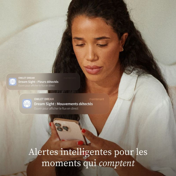 Caméra bébé connectée dream sight Owlet