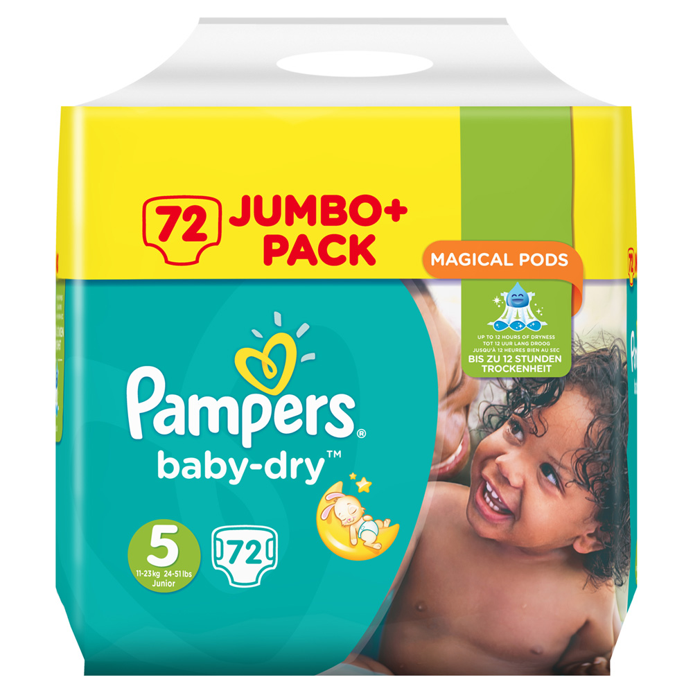 Couches baby dry taille 5 (1123 kg) 72 couches de Pampers sur allobébé