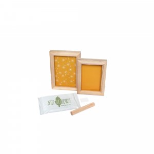 Cadre à empreinte duo daisy ochre Petit artichaut