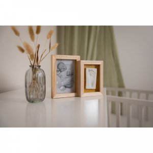 Cadre à empreinte duo daisy ochre Petit artichaut