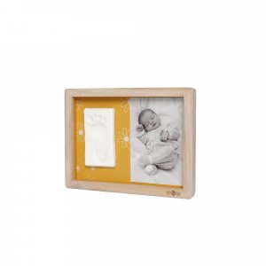 Cadre à empreinte daisy ochre Petit artichaut