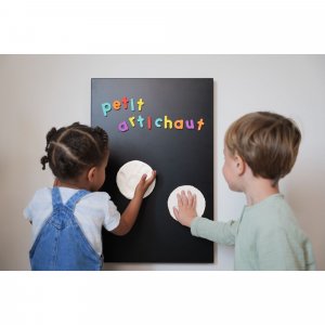 Médaillon à empreinte bois Petit artichaut