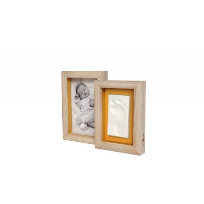 Cadre à empreinte duo daisy ochre