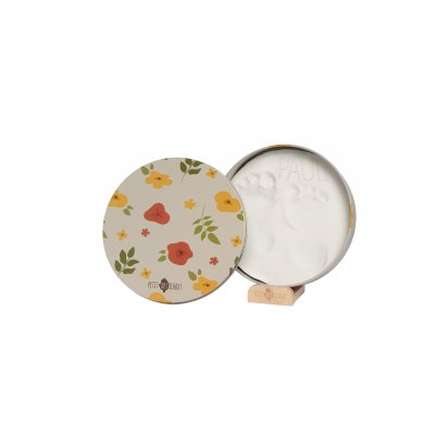 Cadre empreinte baby box ronde little prairie