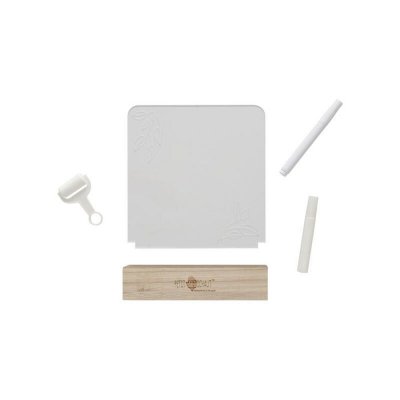 Cadre empreinte lumineux chambre bébé bois olive tree