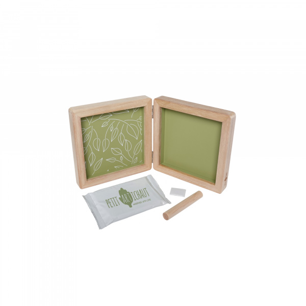 Cadre à empreinte 2 volets olive tree Petit artichaut