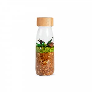 Bouteille sensorielle spy jurassic Petit boum