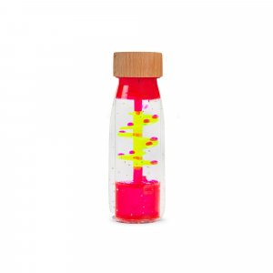 Bouteille sensorielle move spirale rose Petit boum