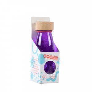 Bouteille sensorielle float violette Petit boum