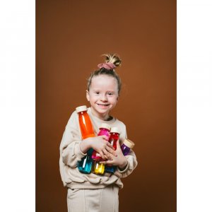 Bouteille sensorielle float rouge Petit boum