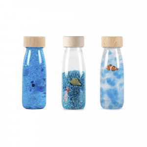Lot de 3 bouteilles sensorielles serenity Petit boum