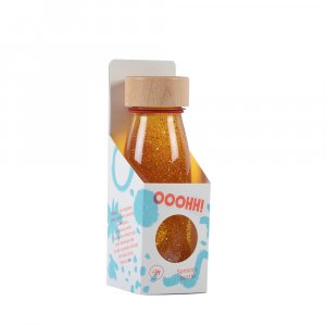 Bouteille sensorielle float curcuma Petit boum