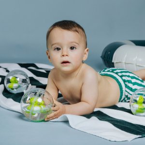 Jouet de bain happy bubbles froggies Petit boum