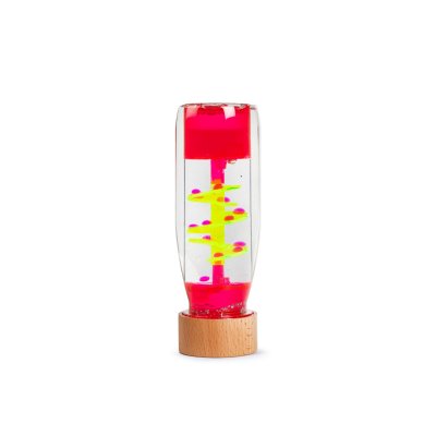 Bouteille sensorielle move spirale rose