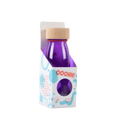 Bouteille sensorielle float violette
