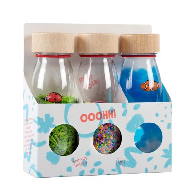 Lot de 3 bouteilles sensorielles eco