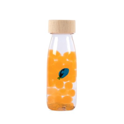 Bouteille sensorielle sound poisson orange