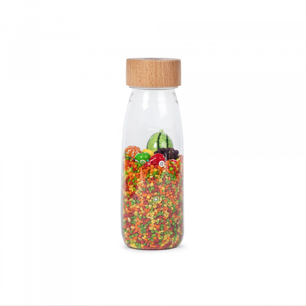 Bouteille sensorielle learn fruits Petit boum