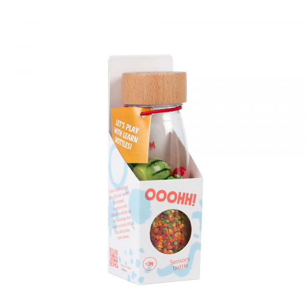 Bouteille sensorielle learn fruits Petit boum