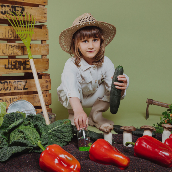 Bouteille sensorielle learn veggies Petit boum