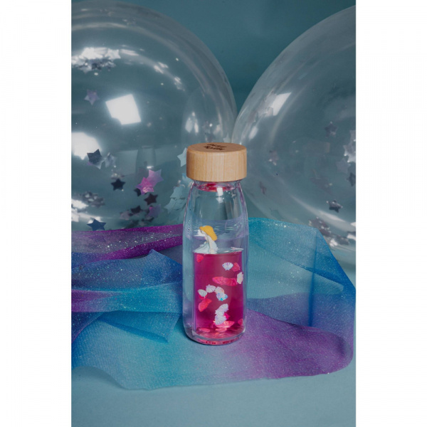Bouteille sensorielle move sea rose Petit boum