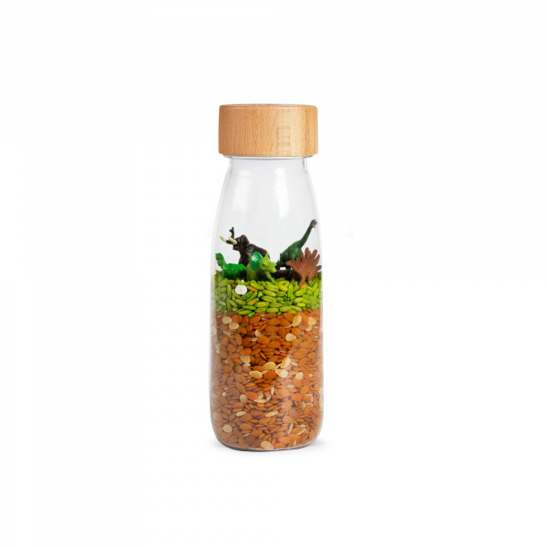 Bouteille sensorielle spy jurassic Petit boum